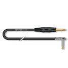 כבל גיטרה 3 מטר שחור פלג זוית סומר SOMMER SZ67-0300-SW