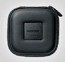נרתיק שחור גמיש לאוזנייה SE846 שור SHURE EASQRZIPCASE-BLK