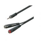 כבל מפצל 3.5 רוקסטון ROXTONE RAYC310L1