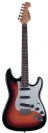גיטרה חשמלית 3 סינגלים אומגה OMEGA EG-462SB SUNBURST