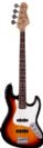 גיטרה בס אומגה OMEGA EB-391SB SUNBURST JB