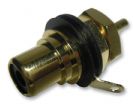 מחבר נויטריק NEUTRIK NYS367-0 RECEPTACLE, PHONO, CHASSIS, BLACK, 1WAY