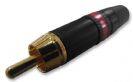 מחבר נויטריק NEUTRIK NYS373-2 CONN, RCA, PLUG, PHONO, RED, 3.18MM