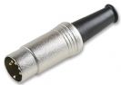 מחבר נויטריק NEUTRIK NYS322G PLUG, DIN, GOLD, 5PIN