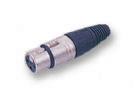 מחבר נויטריק NEUTRIK NC3FX CONNECTOR, XLR, SOCKET, FREE, 3WAY