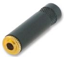 מחבר נויטריק NEUTRIK NYS240BG SOCKET, 3, 5MM JACK, BLACK, 3POLE