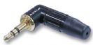 מחבר נויטריק NEUTRIK NTP3RC-B PLUG, 3.5MM JACK, R/A, GOLD