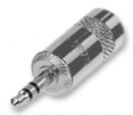 מחבר נויטריק NEUTRIK NYS231LL CONN, 3.5MM PHONE, PLUG, 3POS, CABLE