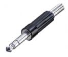 מחבר נויטריק NEUTRIK NYS204 PLUG, 6.35MM JACK, PK2