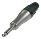 מחבר נויטריק NEUTRIK NP2XL PLUG, PHONE, 6.35MM, 2WAY