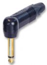 מחבר נויטריק NEUTRIK NP2RX-B PLUG, 1/4" JACK, 90DEG, 2POLE