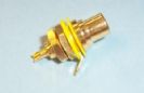 מחבר נויטריק NEUTRIK NYS367-4 SOCKET, PHONO, CHASSIS, YELLOW