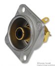 מחבר נויטריק NEUTRIK NF2D-BLK CONNECTOR, RCA/PHONO, JACK