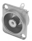 מחבר נויטריק NEUTRIK NF2D-WT CONNECTOR, RCA/PHONO, JACK