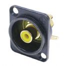 מחבר נויטריק NEUTRIK NF2D-Y-B CONNECTOR, RCA/PHONO, JACK