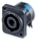 מחבר נויטריק NEUTRIK NL4MD-H-3 SOCKET, SPEAKON, PCB, 4POLE