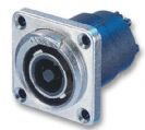 מחבר נויטריק NEUTRIK NLT4FP SOCKET, SPEAKON, STX, FEMALE, CHASSIS