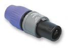 מחבר נויטריק NEUTRIK NL2FC CONNECTOR, SPEAKON, PLUG, 2WAY
