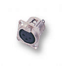 מחבר נויטריק NEUTRIK NC3FDL1 SOCKET, XLR, PANEL, UNIFIED, 3POLE
