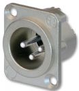מחבר נויטריק NEUTRIK NC3MD-LX PLUG, XLR, 3POLE