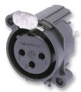מחבר נויטריק NEUTRIK NC3FAAV2 SOCKET, XLR, PCB, VERTICAL, 3POLE