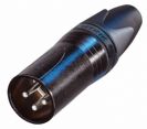 מחבר נויטריק NEUTRIK NC3MXX-BAG CONNECTOR, XLR, PLUG, FREE, 3WAY