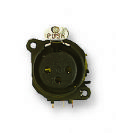 מחבר נויטריק NEUTRIK NC3FAH1 CONNECTOR, XLR, PANEL, THT, 3WAY