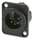 מחבר נויטריק NEUTRIK NC3MD-LX-BAG PLUG, XLR, BLACK, 3POLE