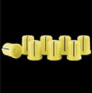 כיסויים לכפתורים סיבוביים צהוב רילופ RELOOP KNOB CAP SET