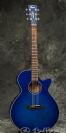 גיטרה אקוסטית מוגברת קורט CORT SFX-E 3TBB TRANS BLUE BURST