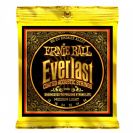 מיתרים ארני בל ERNIE BALL 2556 Everlast Coated 80/20 Acoustic 12-54