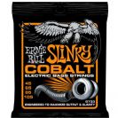 מיתרים לבס ארני בל ERNIE BALL 2733 Cobalt Hybrid Slinky Bass 45-105