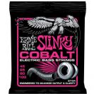 מיתרים לבס ארני בל ERNIE BALL 2734 Cobalt Super Slinky Bass 45-100
