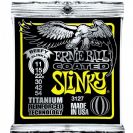 מיתרים לחשמלית ארני בל ERNIE BALL 3127 Coated Titanium RPS Beefy Slinky Electric 11-54