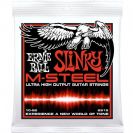 מיתרים לחשמלית ארני בל ERNIE BALL 2915 M-Steel Skinny Top Heavy Bottom Electric 10-52