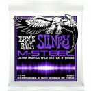 מיתרים לחשמלית ארני בל ERNIE BALL 2920 M-Steel Power Slinky Electric 11-48