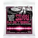 מיתרים לחשמלית ארני בל ERNIE BALL 2923 M-Steel Super Slinky Electric 9-42