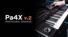 אורגן קורג KORG Pa4X 61 Keys Operating System v2.0