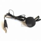 מיקרופון דש חיבור PL 3.5 מ"מ הברגה BTS NECK MIC