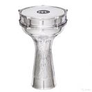 דרבוקה אלומיניום עם ג׳ינגלים MEINL HE-314