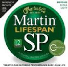 סט מיתרים 12 מיתרים 0.10 לאקוסטית מרטין MARTIN SP Lifespan MSP7600