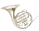 קרן יער (GOLDEN CUP JHFH1901N french horn(three piston single nickel plated