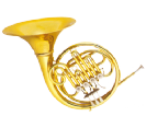 קרן יער (GOLDEN CUP JHFH1902 french horn(four pistones, single lacquer