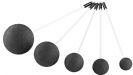 סט של 5 מקלות רזוננט לגונג MEINL G-RM-SET-5