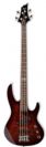 גיטרה בס ESP LTD B-50 FM DARK BROWN SUNBURST