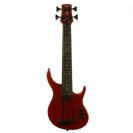 יוקללה (KALA U-Bass SUB 4-String (Red