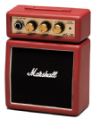 מיני מגבר בצבע אדום מרשל MARSHALL MS-2