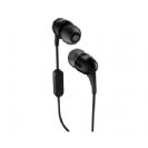 אוזניות In ear מדגם JBL T100A עם מיקרופון ושלט מובנים ע"ג הכבל - שחור