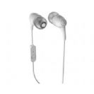 אוזניות In ear מדגם JBL T100A עם מיקרופון ושלט מובנים ע"ג הכבל - לבן