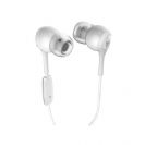 אוזניות In-ear עם מיקרופון JBL T200A - לבן